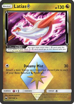 Latias ◇ 107/168 - Celestial Storm Holofoil - Poke-Collect