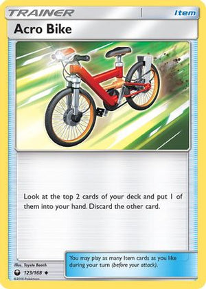 Acro Bike 123/168 - Celestial Storm Reverse Holofoil - Poke-Collect