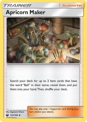 Apricorn Maker 124/168 - SM  Celestial Storm