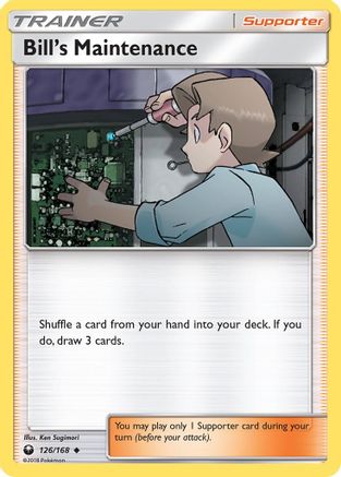 Bill's Maintenance 126/168 - SM  Celestial Storm - Poke-Collect