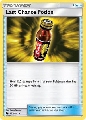 Last Chance Potion 135/168 - SM  Celestial Storm - Poke-Collect