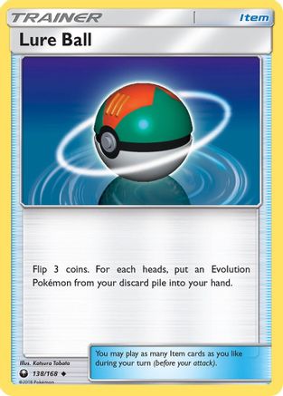 Lure Ball 138/168 - SM  Celestial Storm Reverse Holofoil - Poke-Collect
