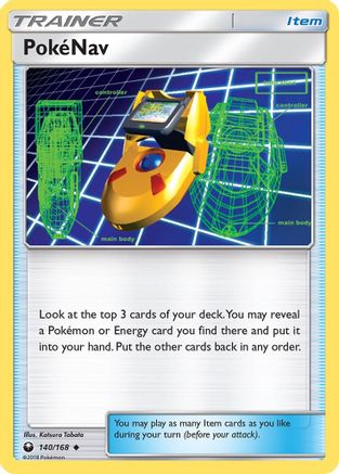 PokeNav 140/168 - SM  Celestial Storm - Poke-Collect