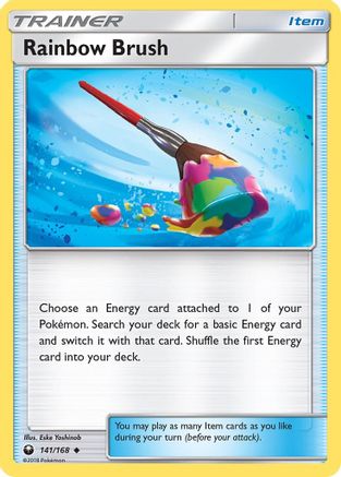 Rainbow Brush 141/168 - SM  Celestial Storm - Poke-Collect