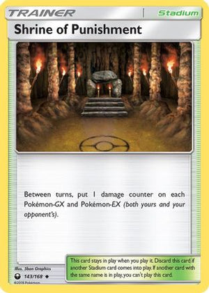 Shrine of Punishment 143/168 - Celestial Storm Reverse Holofoil - Poke-Collect