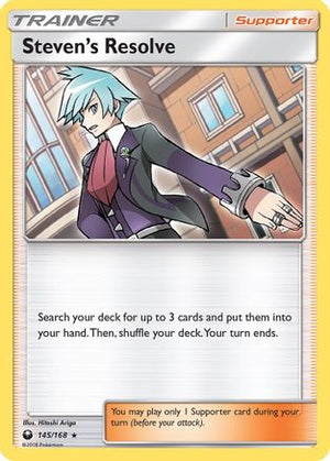 Steven's Resolve 145/168 - Celestial Storm Reverse Holofoil - Poke-Collect