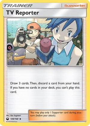 TV Reporter 149/168 - Celestial Storm - Poke-Collect