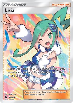 Lisia (Full Art) 164/168 - SM  Celestial Storm Holofoil - Poke-Collect