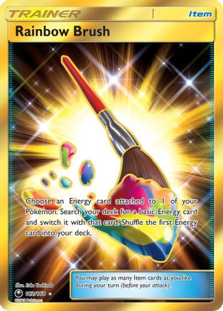 Rainbow Brush 182/168 - Celestial Storm Holofoil - Poke-Collect