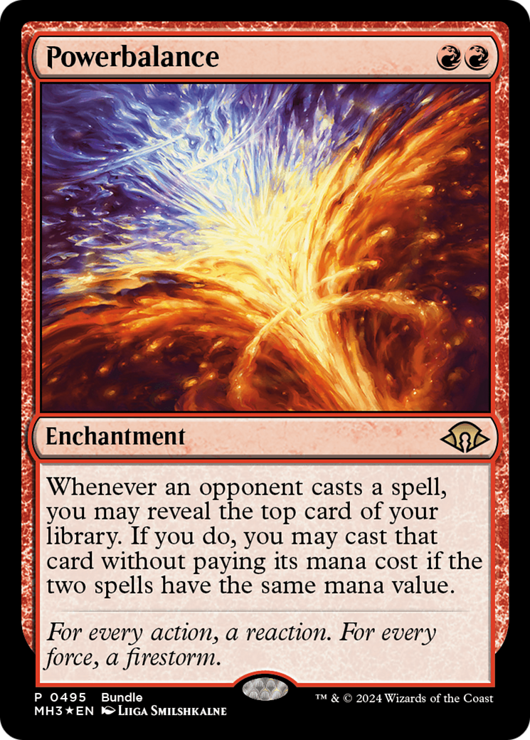 Powerbalance (MH3 Bundle) (UMP-495) - Modern Horizons 3 Foil
