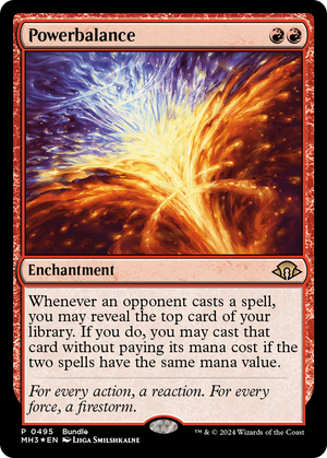 Powerbalance (MH3 Bundle) (UMP-495) - Modern Horizons 3 Foil