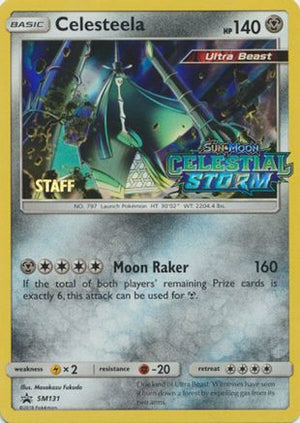 Celesteela - SM131 (Prerelease) [Staff] SM131 - SM Promos Holofoil