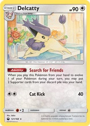 Delcatty - 121/168 (SM Celestial Storm) 121 - Deck Exclusives