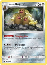 Alolan Dugtrio (Cosmos Holo) 87 - Blister Exclusives Holofoil - Poke-Collect