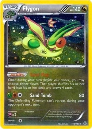 Flygon - 110/160 (Cosmos Holo) 110 - Blister Exclusives Holofoil - Poke-Collect