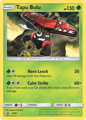 Tapu Bulu SM61/248 - SM Black Star Promos Holofoil - Poke-Collect