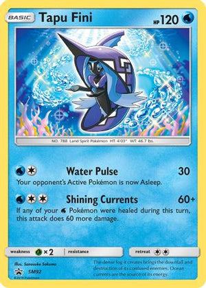 Tapu Fini SM92/248 - SM Black Star Promos Holofoil - Poke-Collect