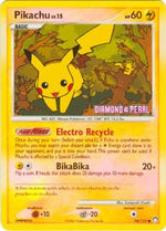 Pikachu - 94/123 (Diamond & Pearl) 94 - Burger King Promos Reverse Holofoil - Poke-Collect