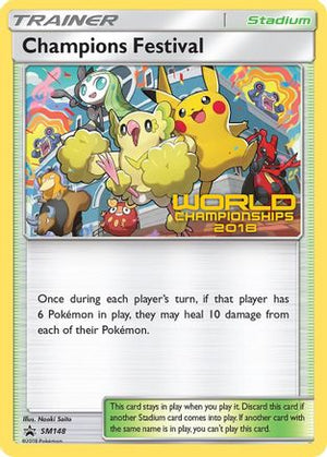 Champions Festival - SM148 (World Championships 2018) SM148/248 - SM Promos - Poke-Collect