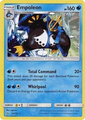 Empoleon - 34/156 (Cracked Ice Holo) 34 - Deck Exclusives Holofoil - Poke-Collect