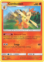 Combusken 5/70 - Dragon Majesty Reverse Holofoil - Poke-Collect