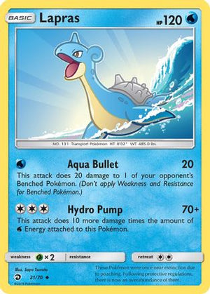 Lapras 21/70 - Dragon Majesty - Poke-Collect