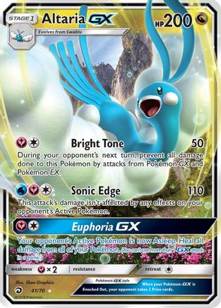 Altaria-GX 41/70 - Dragon Majesty Holofoil - Poke-Collect
