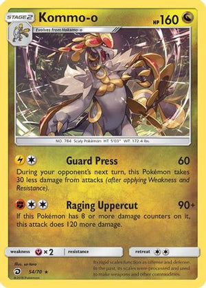 Kommo-o 54/70 - Dragon Majesty Reverse Holofoil - Poke-Collect