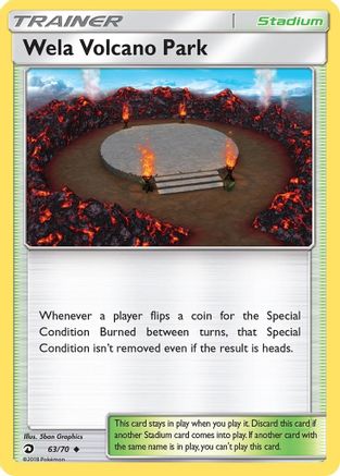 Wela Volcano Park 63/70 - Dragon Majesty Reverse Holofoil - Poke-Collect