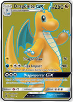 Dragonite GX (Full Art) 67/70 - Dragon Majesty Holofoil - Poke-Collect