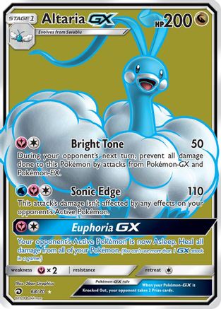 Altaria-GX 68/70 - Dragon Majesty Holofoil - Poke-Collect