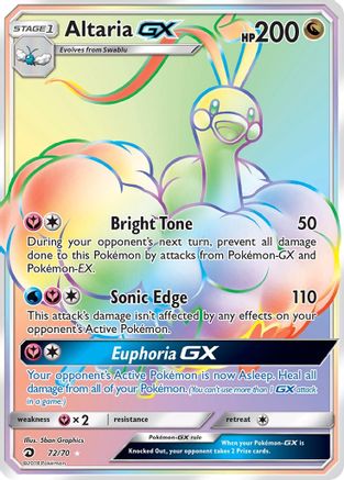 Altaria-GX 72/70 - Dragon Majesty Holofoil - Poke-Collect
