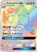Salamence GX (Secret) 73/70 - Dragon Majesty Holofoil - Poke-Collect