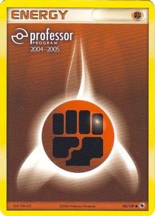 Fighting Energy (2004-2005) 105 - Professor Program Promos - Poke-Collect