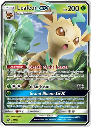 Leafeon-GX SM146/248 - SM Black Star Promos Holofoil - Poke-Collect