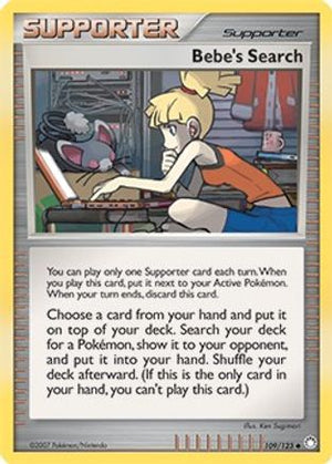 Bebe's Search - 109/123 (Cosmos Holofoil) 109 - Miscellaneous Cards & Products Holofoil - Poke-Collect