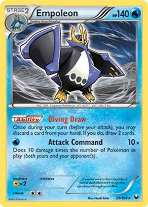Empoleon - 29/108 (Battle Arena Deck Exclusive) 29 - Deck Exclusives - Poke-Collect