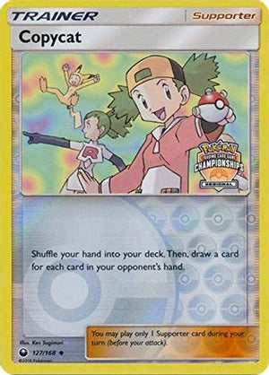 Copycat - 127/168 (Regional Championships) 127 - League & Championship Cards Reverse Holofoil - Poke-Collect