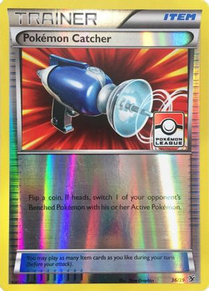 Pokemon Catcher - 36/39 (Pokemon League) 36 - League & Championship Cards Reverse Holofoil - Poke-Collect