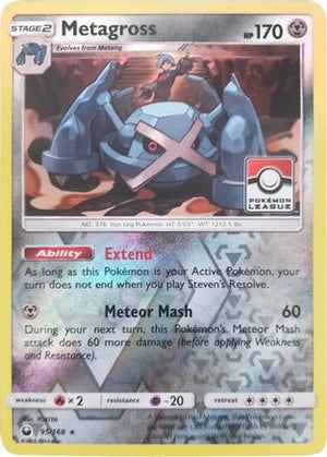 Metagross - 95/168 (Pokemon League) 95 - League & Championship Cards Reverse Holofoil - Poke-Collect