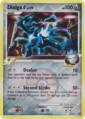 Dialga G - 7/127 (League Promo) 7 - League & Championship Cards Reverse Holofoil