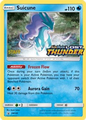 Suicune - SM149 (Prerelease) [Staff] SM149 - SM Promos Holofoil - Poke-Collect
