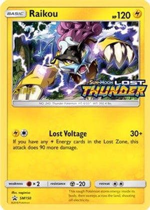 Raikou - SM150 (Prerelease) (Staff) SM150 - SM Promos Holofoil - Poke-Collect