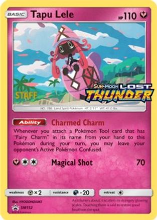 Tapu Lele - SM152 (Prerelease) [Staff] SM152 - SM Promos Holofoil - Poke-Collect