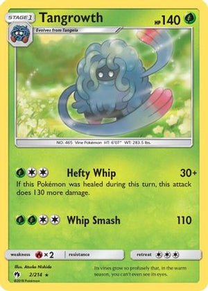 Tangrowth 2/214 - Lost Thunder Reverse Holofoil - Poke-Collect