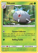 Silcoon 25/214 - Lost Thunder Reverse Holofoil - Poke-Collect