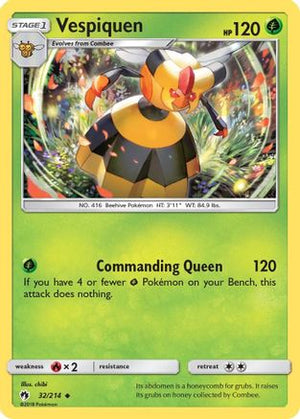 Vespiquen 32/214 - Lost Thunder - Poke-Collect