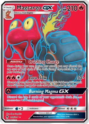 Magcargo-GX 198/214 - Lost Thunder Holofoil - Poke-Collect