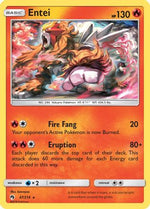 Entei 47/214 - SM  Lost Thunder Reverse Holofoil - Poke-Collect