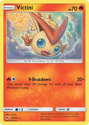 Victini 49/214 - Lost Thunder - Poke-Collect